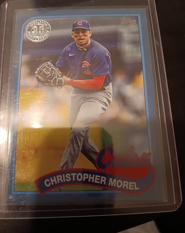 2024 Topps Series 1 #89B-62 Christopher Morel Chicago Cubs — front