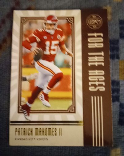 2020 Panini Legacy For the Ages #FTA-PM Patrick Mahomes II — front