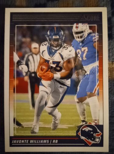 2024 Panini Score #85 Javonte Williams — front