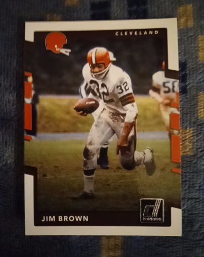 2017 Panini Donruss #203 Jim Brown — front