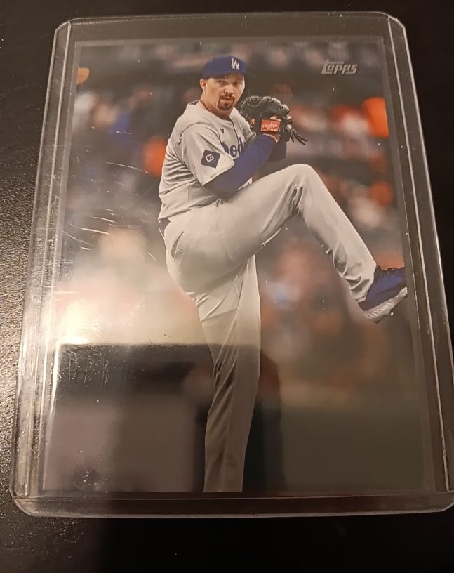 2024 Topps Series 1 #1 Clayton Kershaw — front