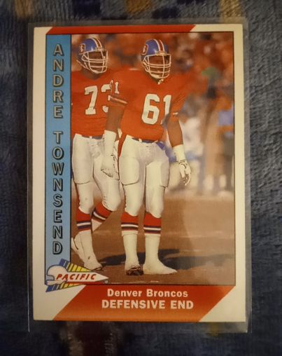 1991 Pacific #128 Andre Townsend — front