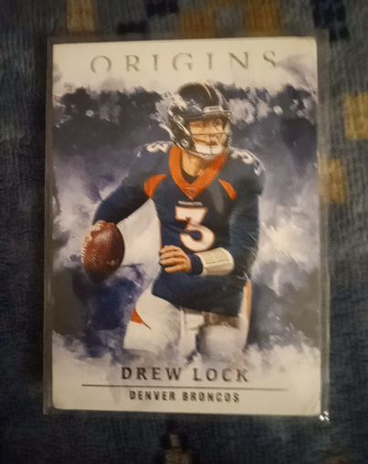 2020 Panini Origins #1 Drew Lock — front