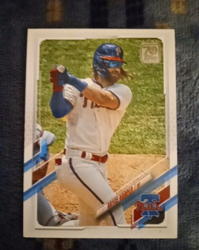 2021 Topps #250 Bryce Harper — front