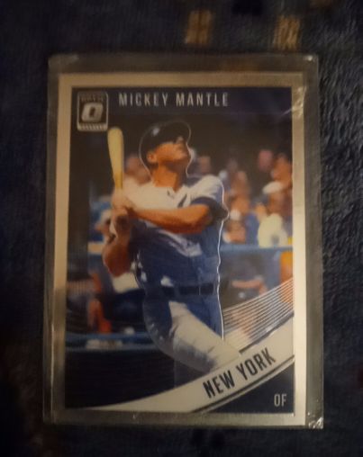 2018 Donruss Optic #165 Mickey Mantle — front