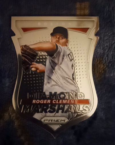 2015 Panini Prizm #19 Roger Clemens Diamond Marshals — front
