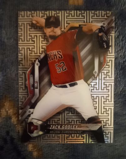 2018 Topps High Tek #HT-ZG Zack Godley — front