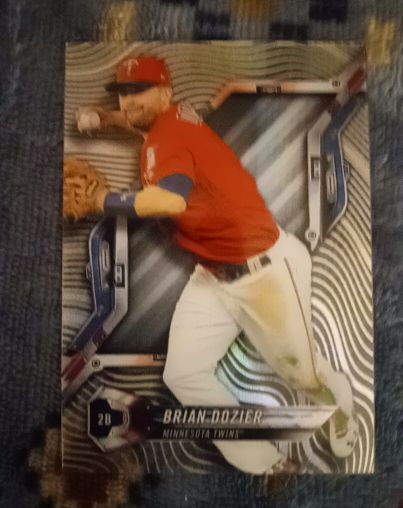 2018 Topps High Tek Pattern 2 Lightning #HT-BD Brian Dozier — front