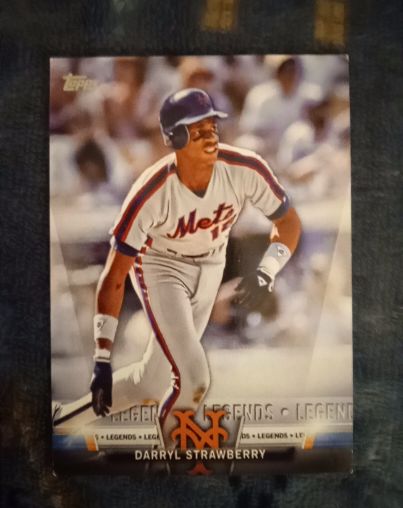 2018 Topps Salute #TS-37 Darryl Strawberry — front