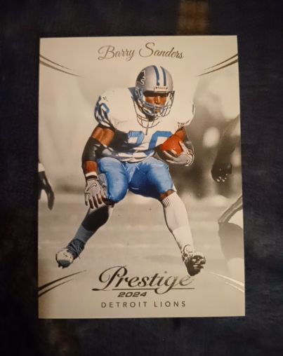 2024 Panini Prestige #104 Barry Sanders — front