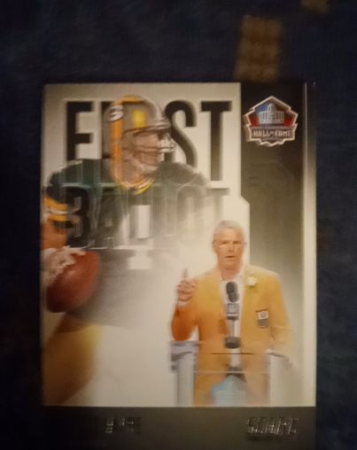 2022 Panini Score First Ballot #FB-BF Brett Favre — front