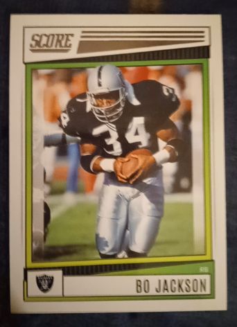 2022 Score #132 Bo Jackson — front