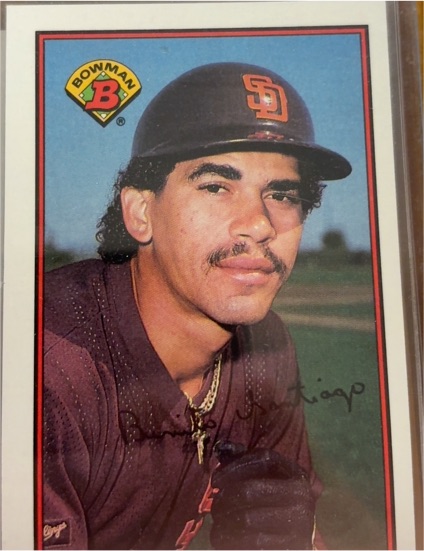 1989 Bowman #453 Benny Santiago — front