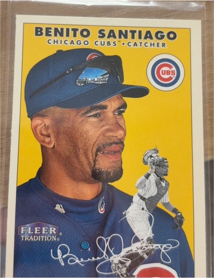 2000 Fleer Tradition #128 Benito Santiago — front