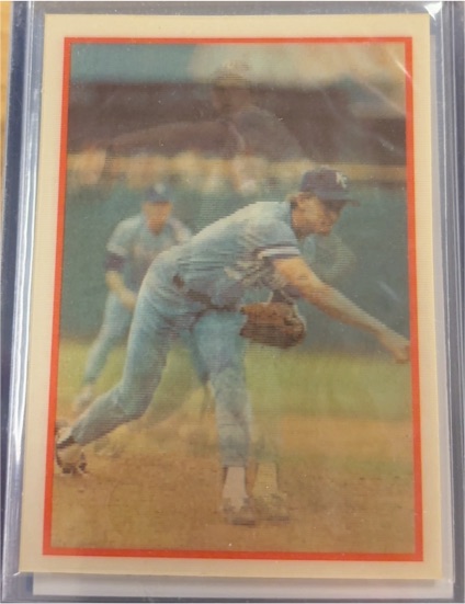1987 Sportflics #145 Bret Saberhagen — front