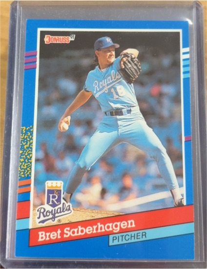 1991 Donruss #88 Bret Saberhagen — front