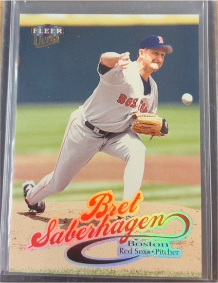1999 Fleer Ultra #135 Bret Saberhagen — front