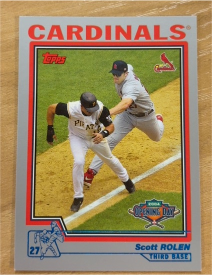 2004 Topps Opening Day #124 Scott Rolen — front