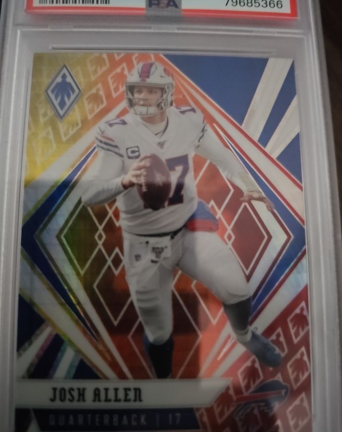 2020 Panini Phoenix Fire Burst #86 Josh Allen — front
