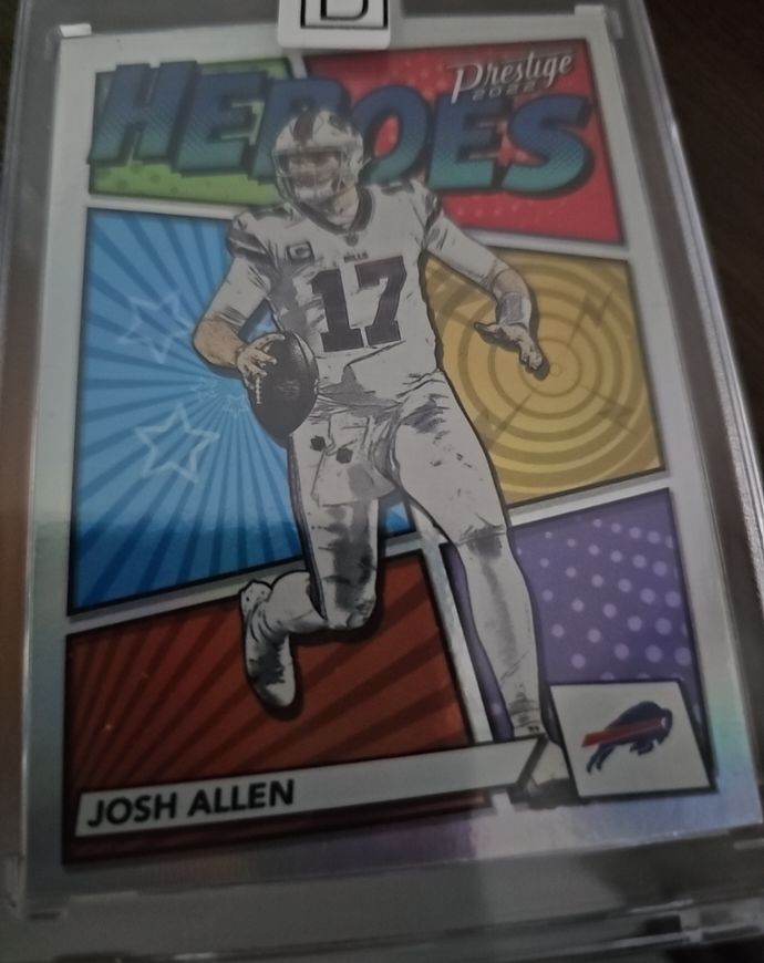 2022 Panini Prestige Heroes #H-6 Josh Allen — front