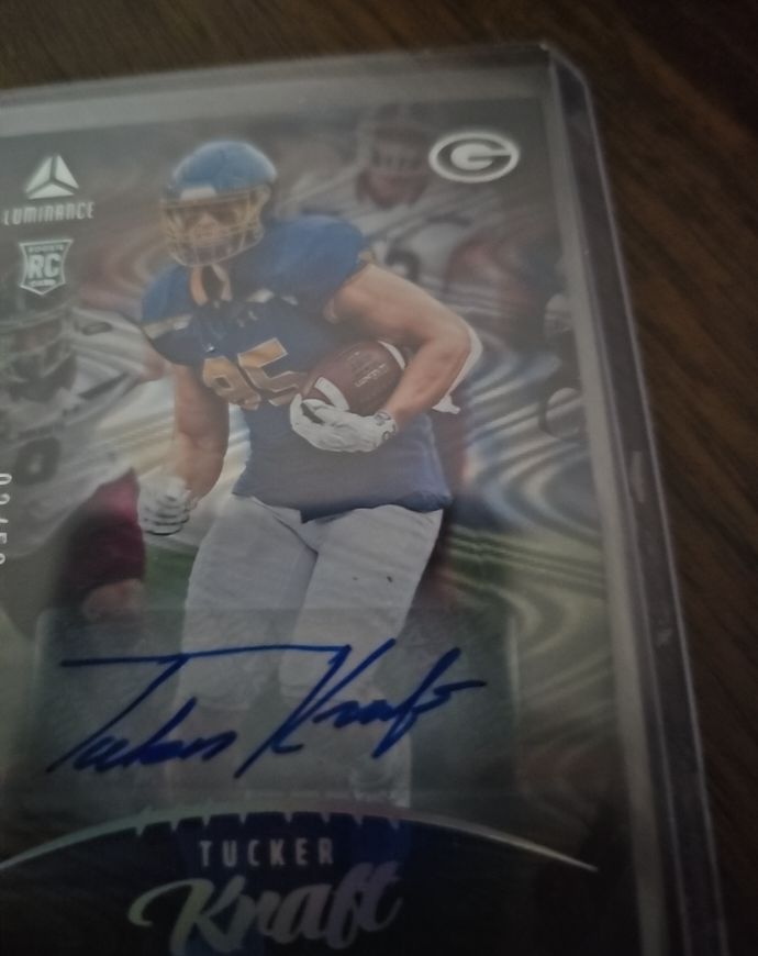 2025 Panini Luminance #RC Tucker Kraft — front