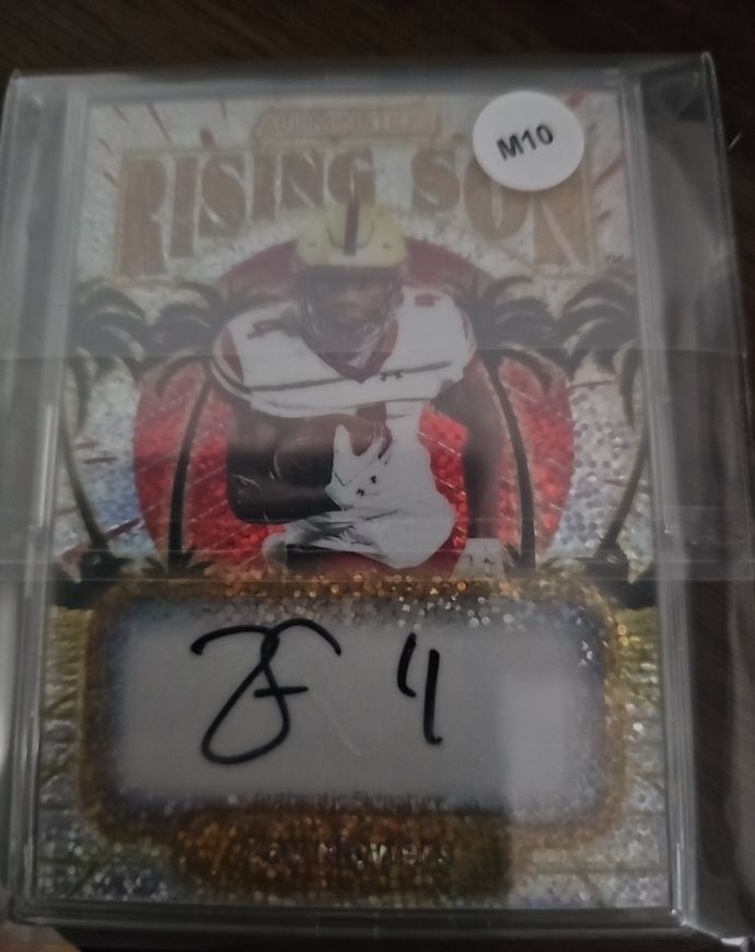 2023 Wild Card Alumination Zay Flowers Rising Son — front