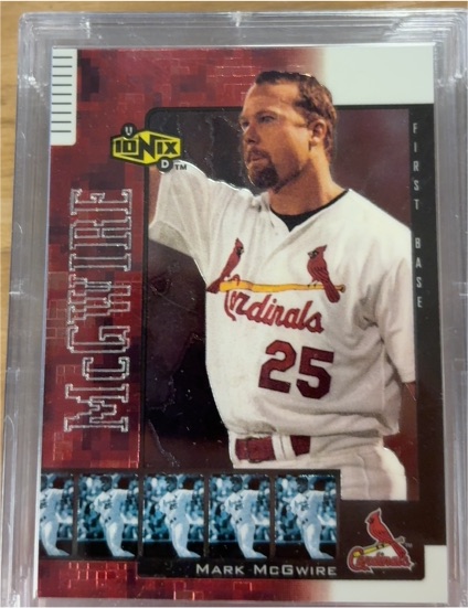 2000 Upper Deck Ionix #14 Mark McGwire — front