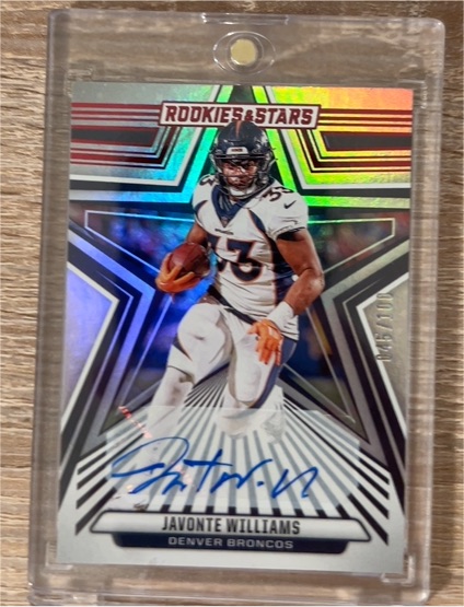 2024 Panini Rookies & Stars #30 Javonte Williams — front