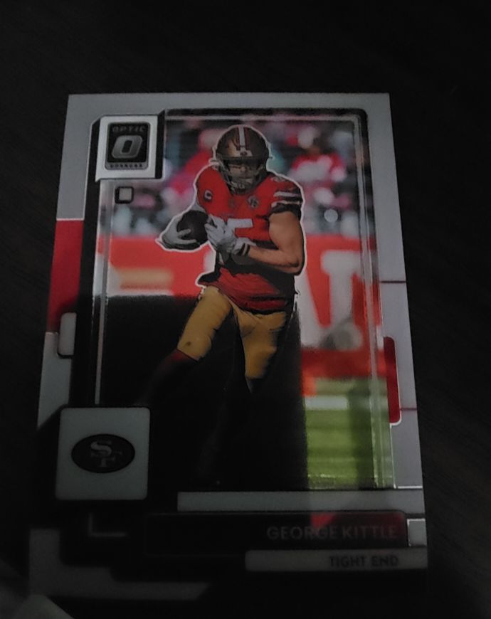 2022 Donruss Optic Football #174 George Kittle — front