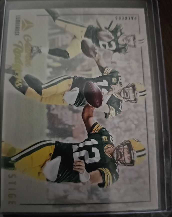 2006 Bowman Chrome #201 Aaron Rodgers — front