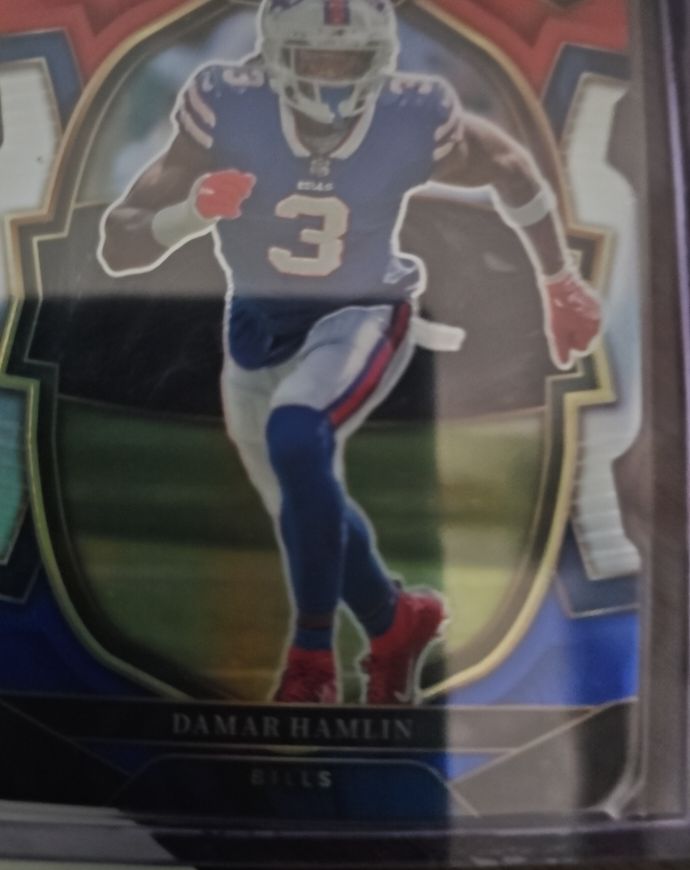 2022 Panini Select #100 Damar Hamlin — front