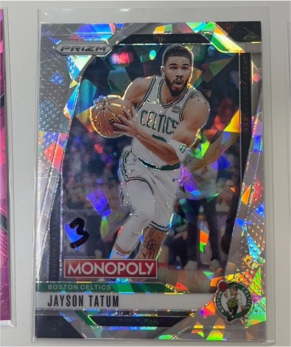 2024-25 Panini Prizm Monopoly #16 Jayson Tatum — front