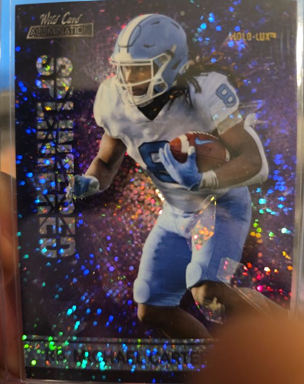 2021 Wild Card Alumination Devin Singletary Splintered Holo-Lux — front