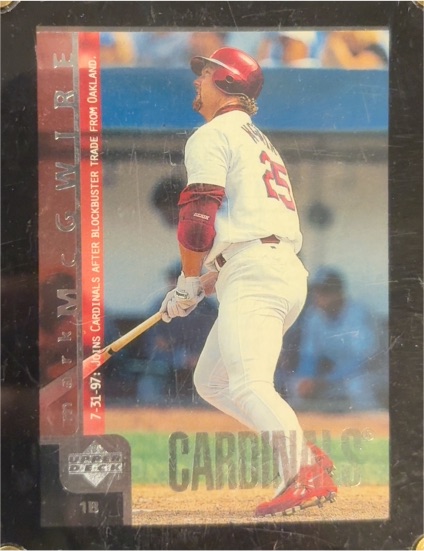 1998 Upper Deck #205 Mark McGwire — front