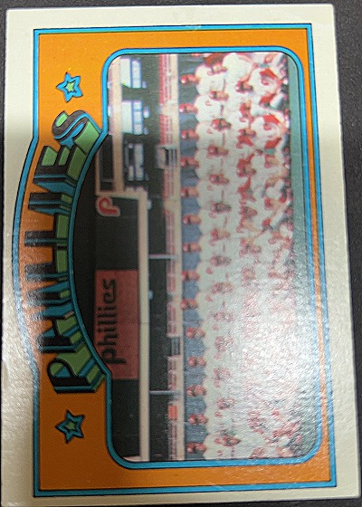 1972 Topps #397 Philadelphia Phillies Team — front
