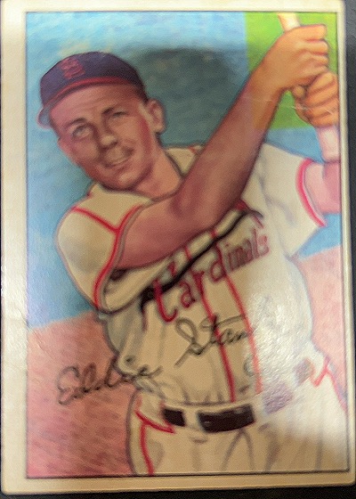 1952 Bowman #160 Eddie Stanky — front