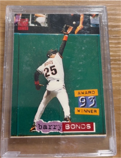 1994 Topps Stadium Club #238 Barry Bonds — front