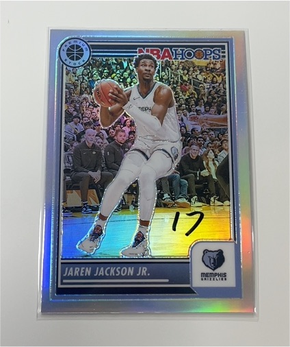 2023-24 Panini NBA Hoops Premium Stock #124 Jaren Jackson Jr. — front