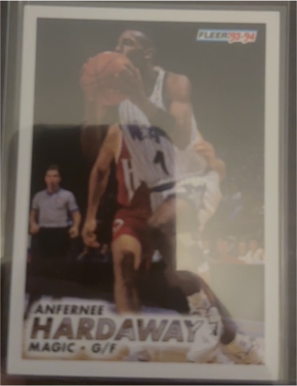1993-94 Fleer #343 Anfernee Hardaway — front