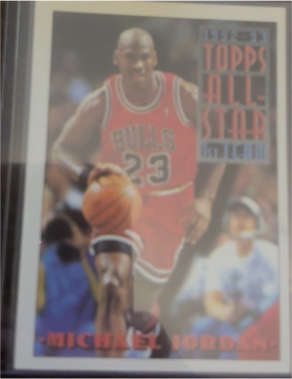 1993-94 Topps All-Star #101 Michael Jordan — front