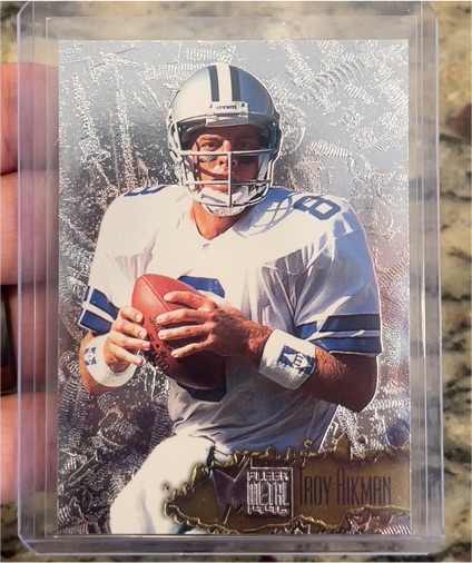 1996 Fleer Metal #29 Troy Aikman — front