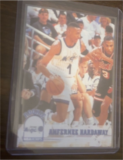 1993-94 NBA Hoops #380 Anfernee Hardaway — front