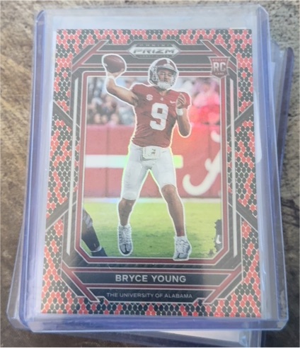 2023 Panini Prizm Draft Picks #101 Bryce Young Rookie — front