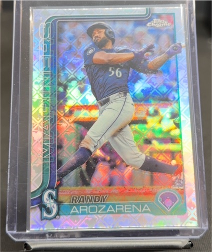 2025 Topps Chrome #164 Randy Arozarena — front