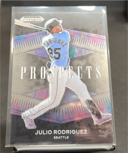 2021 Panini Prizm Draft Picks #P-JR Julio Rodriguez Prospects — front