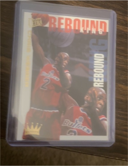 1994 Fleer Ultra #9 Chris Webber Rebound King — front