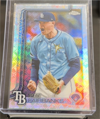 2025 Topps Chrome #84 Pete Fairbanks — front
