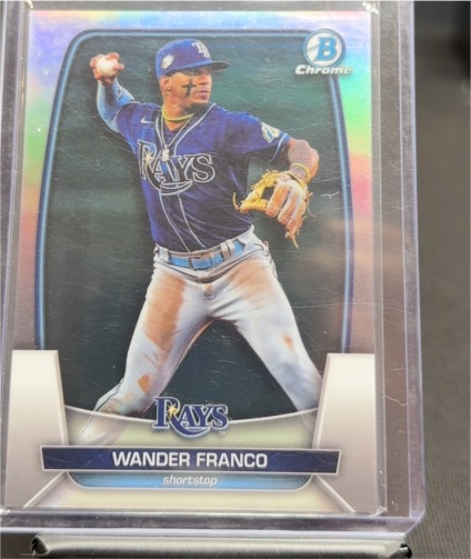 2023 Bowman Chrome #97 Wander Franco — front