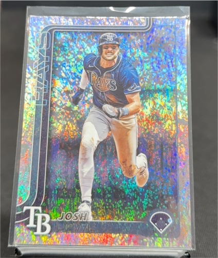 2025 Topps Chrome #111 Josh Lowe — front