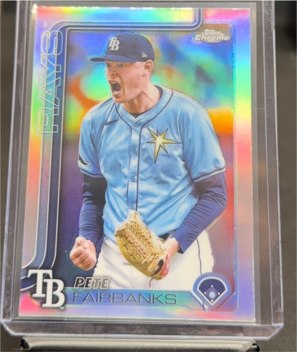 2025 Topps Chrome #84 Pete Fairbanks — front